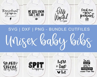 Download Baby Bib Svg Bundle Etsy