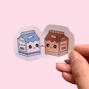 Love and Dua Stickers | Islamic Stickers | Milk Carton Stickers | Cute Stickers | Waterproof Sticker | Islamic Prints | Islamic Gifts | Dua