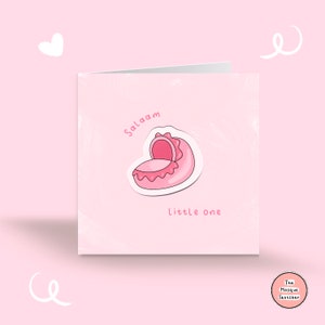 Salaam Little One Card / Baby Card / Islamic Card / Muslim Card / Islamic Greeting Card / Muslim Greeting Card / Muslim Baby Gift