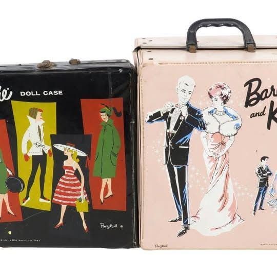 Vintage Barbie Ken Case - Etsy
