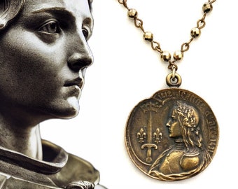 Saint Joan of Arc Necklace