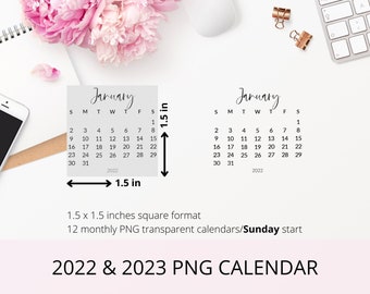 2023 Calendar Etsy 2023 Calendar Etsy