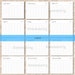 Printable 2024 &amp; 2025 Monthly Calendar Blank and Lined Monday and ...