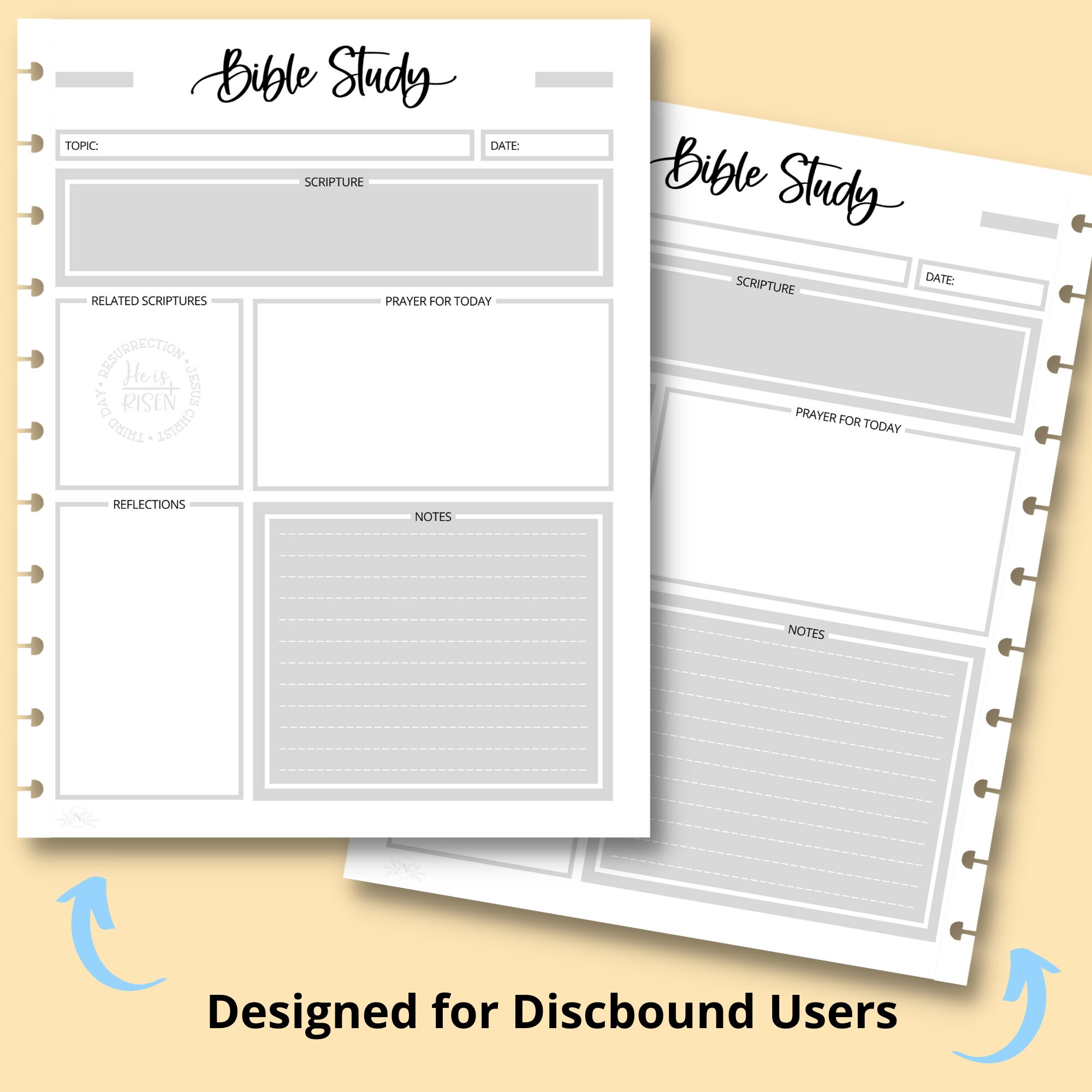 Prayer Journal Printable Inserts Big Happy Planner | Etsy
