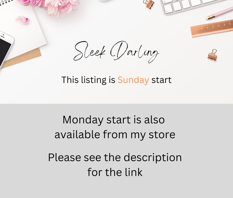 2025 & 2025 Monthly Mini PNG Calendar, Digital Sticker for Digital