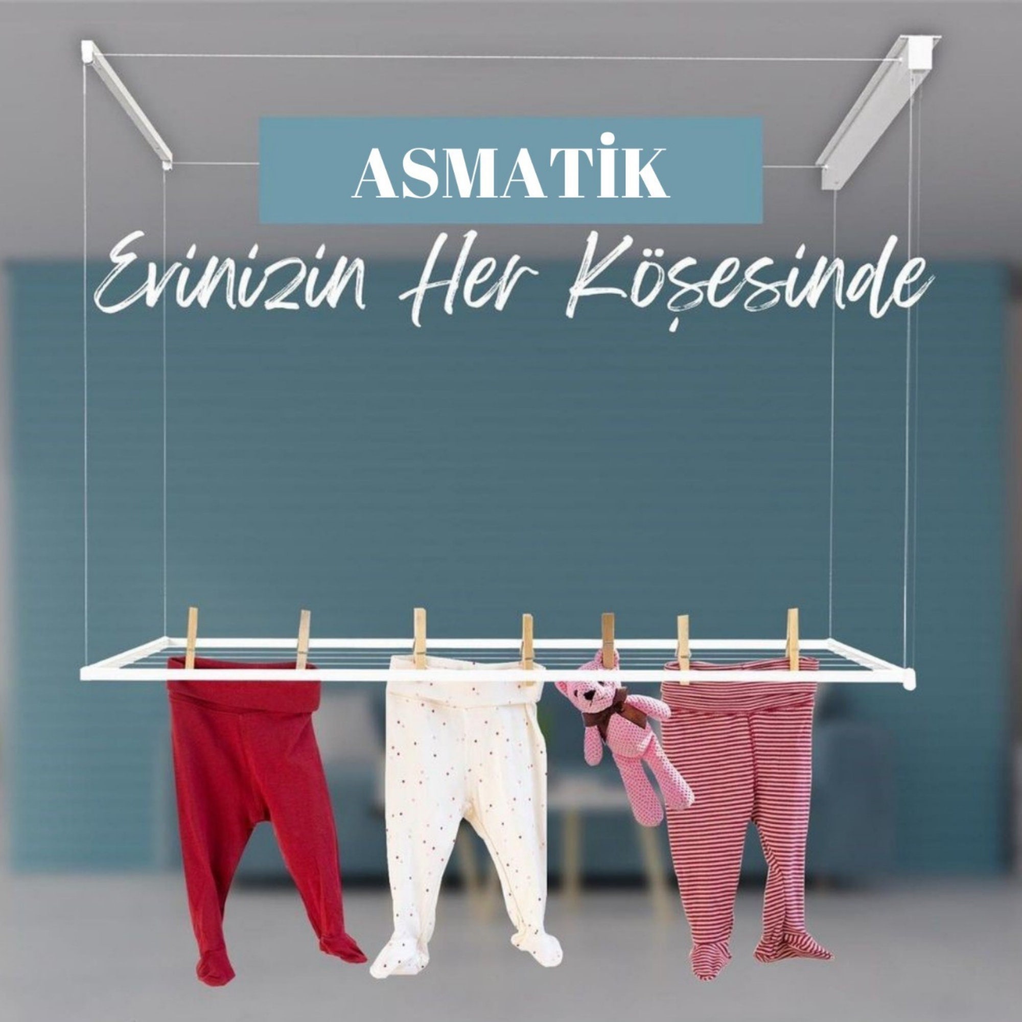 Decke montiert WäscheTrockner hängende Wäsche Trockner Rack | Etsy