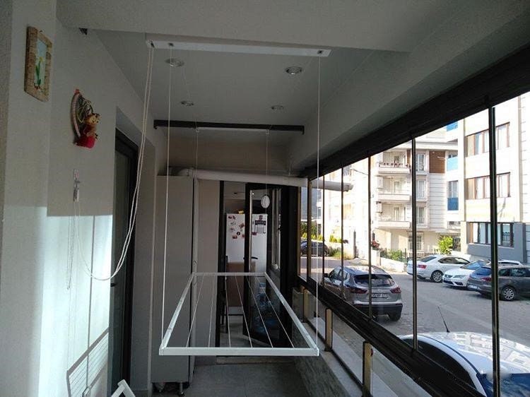 Decke montiert WäscheTrockner hängende Wäsche Trockner Rack | Etsy