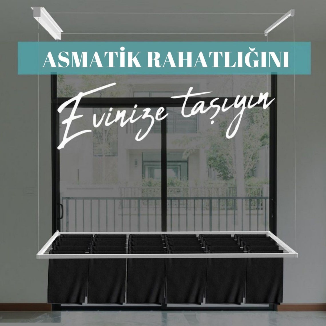 Decke montiert WäscheTrockner hängende Wäsche Trockner Rack | Etsy