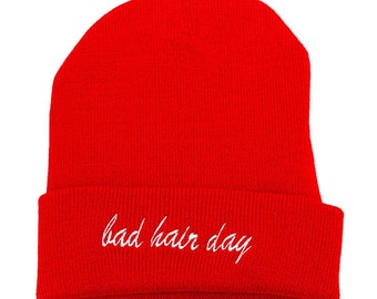 Bad Hair Day Beanie - Etsy