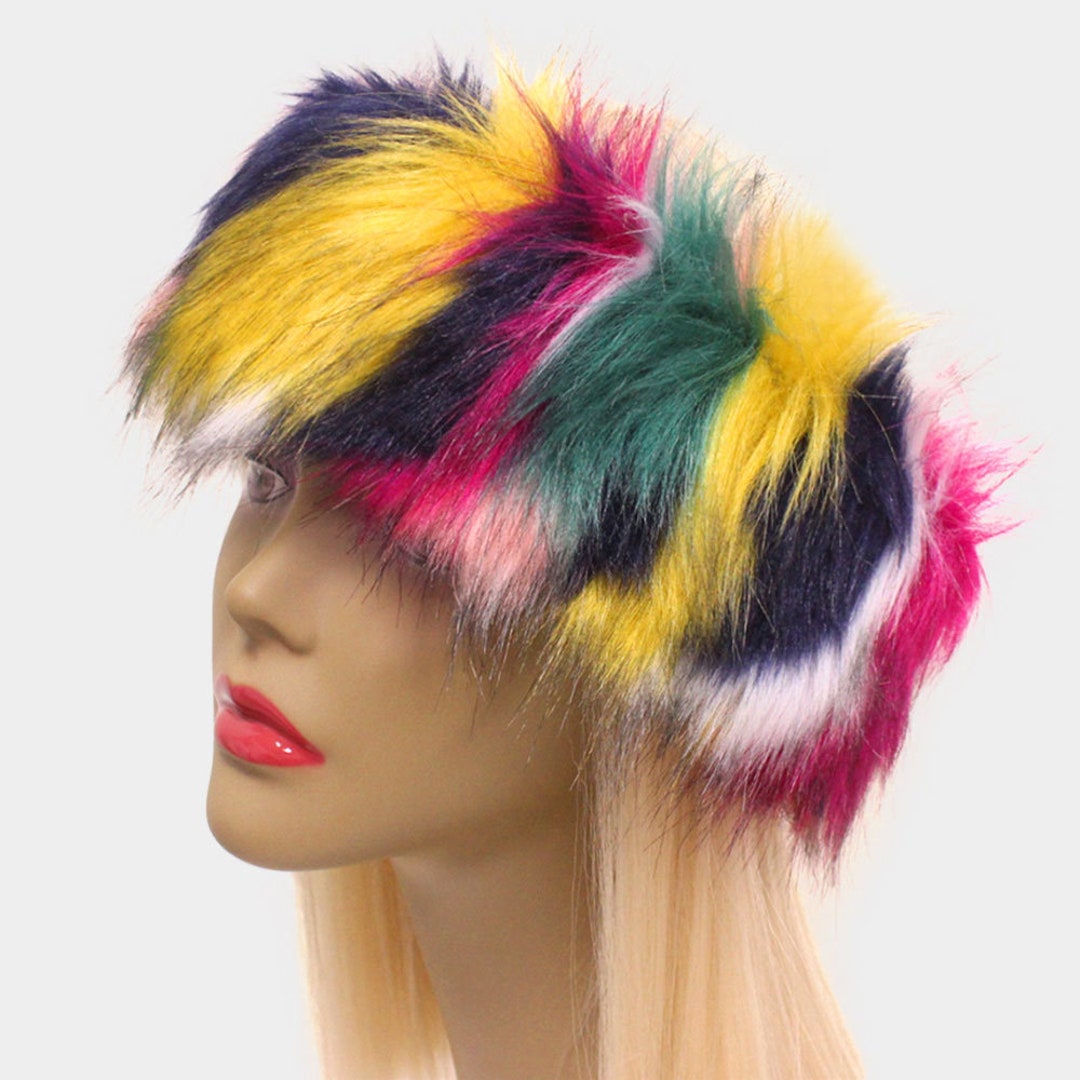 Faux Fur Earmuff Headband Etsy