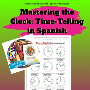 Mastering the Clock: Time-Telling in Spanish