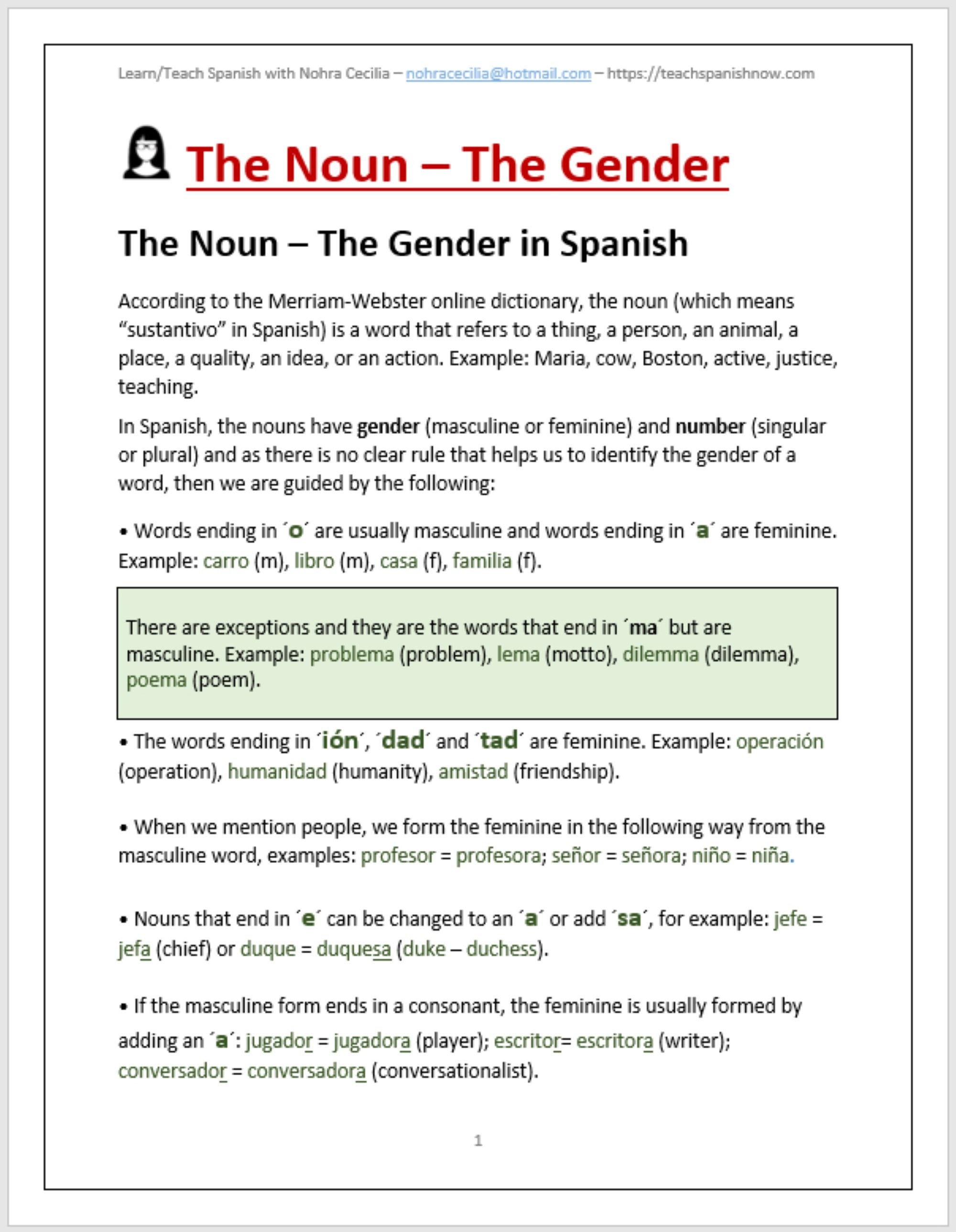 the-gender-of-nouns-spanish-worksheet-answers-key-pyramid