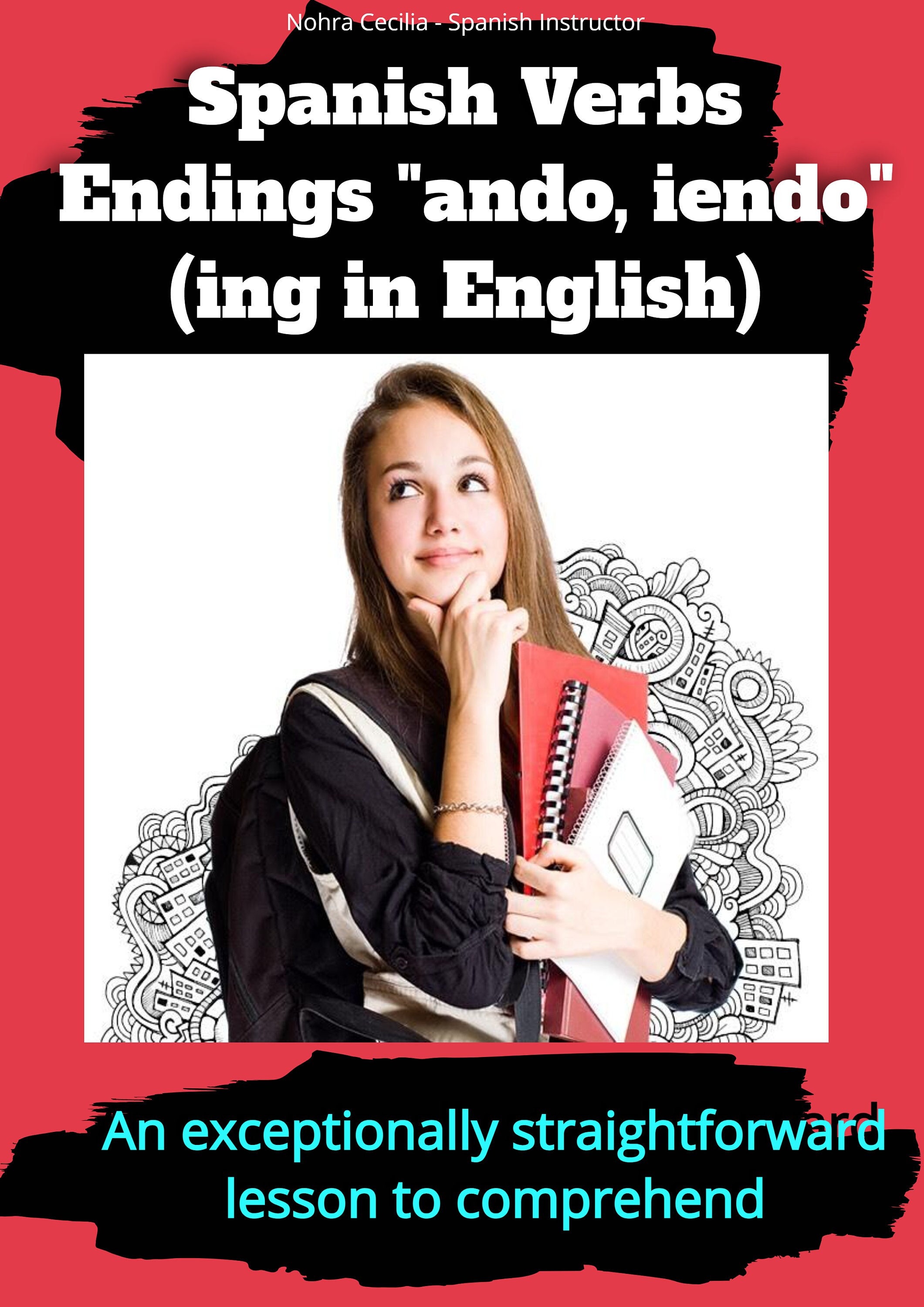The ing in Spanish Easy Lesson Etsy