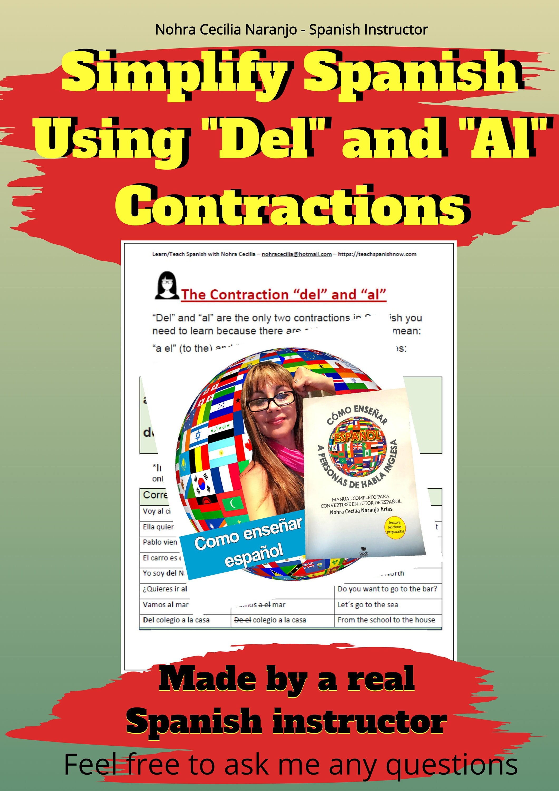 Simplify Spanish Using Del and Al Contractions