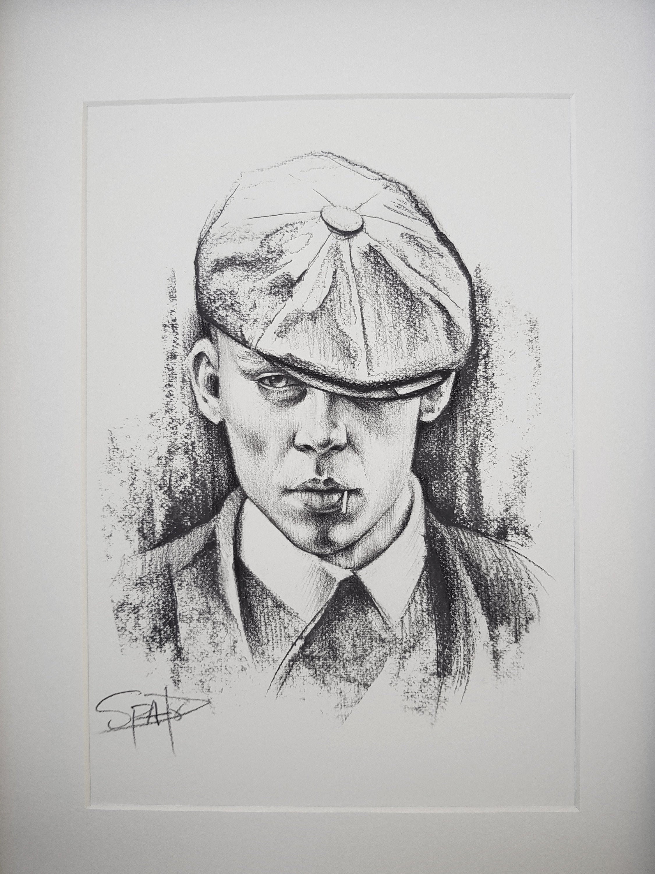 peaky blinders imprimir retrato A4 Papel francés superior | Etsy