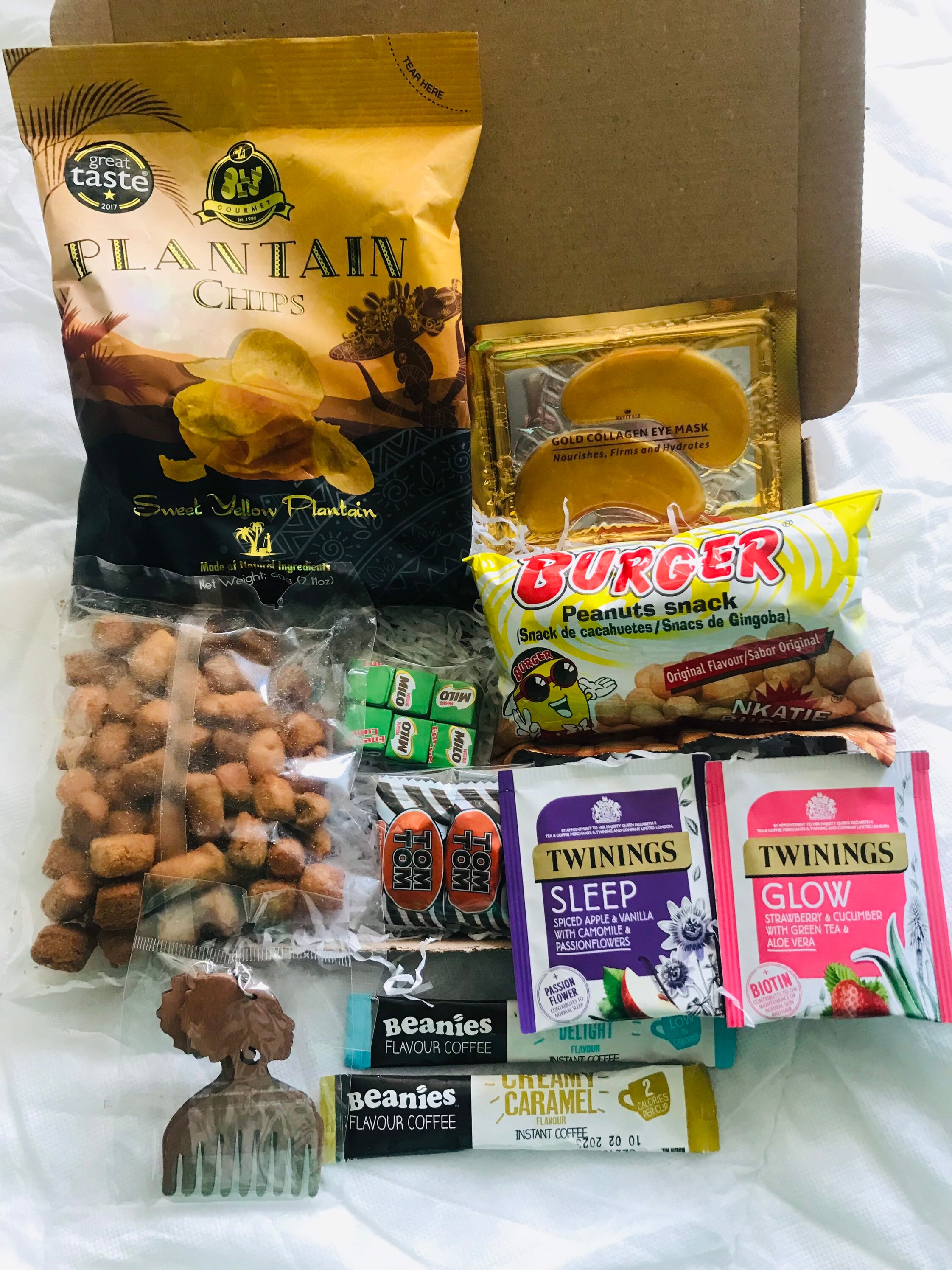 Ghanaian Snacks, Ghanaian Gift Box, African Treats, Nigerian Care ...