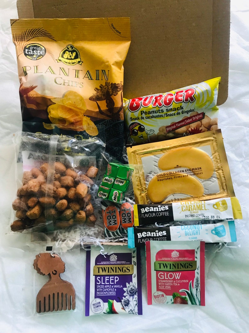 Ghanaian Snacks, Ghanaian Gift Box, African Treats, Nigerian Care ...