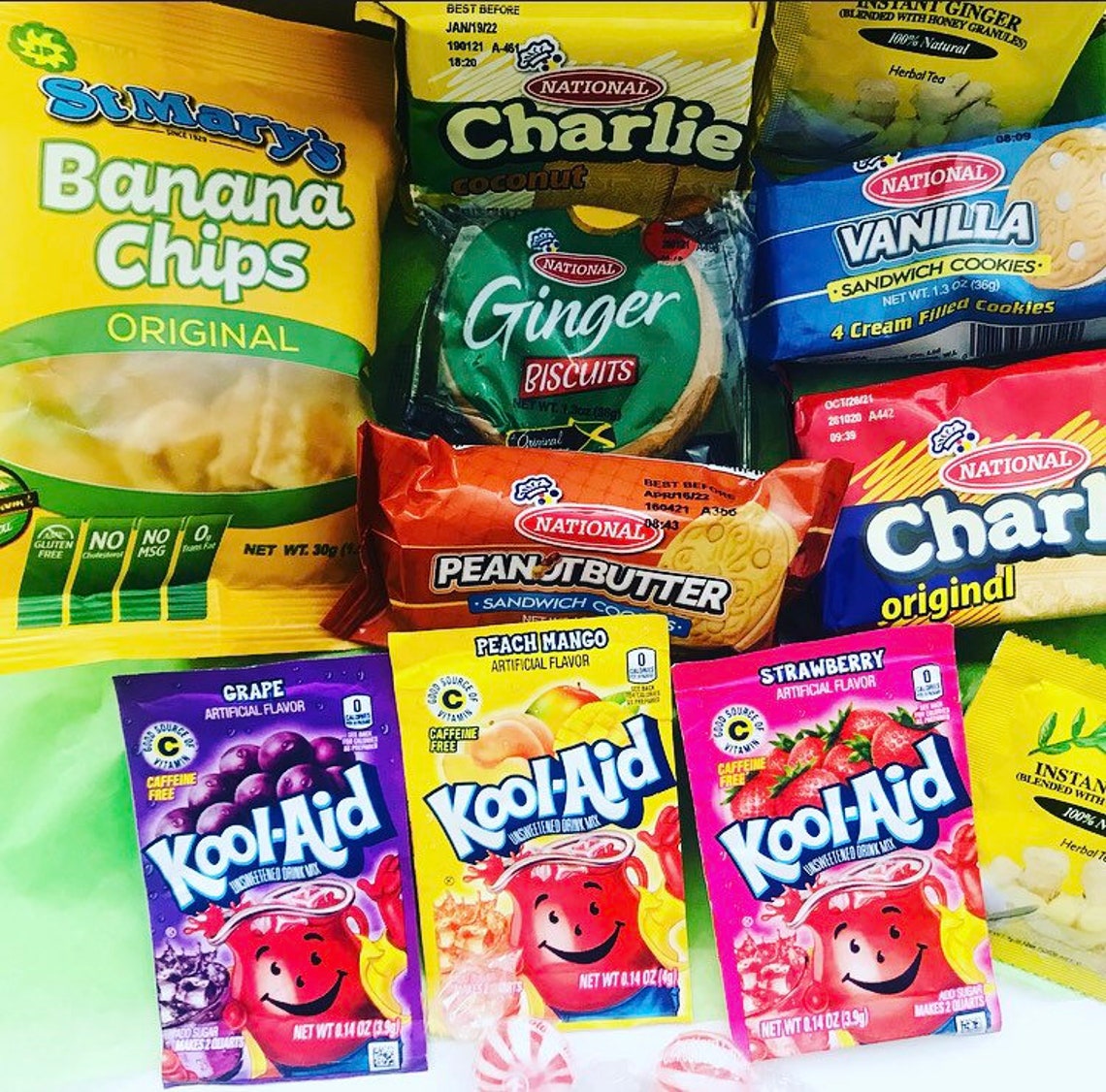 Jamaican Care Package, Christmas Day Gift, Jamaican Hamper, Jamaican Goodies, JA Gift Box