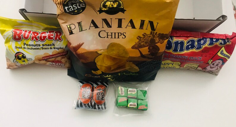 Ghanaian Snacks, Ghanaian Gift Box, African Treats, Nigerian Care ...