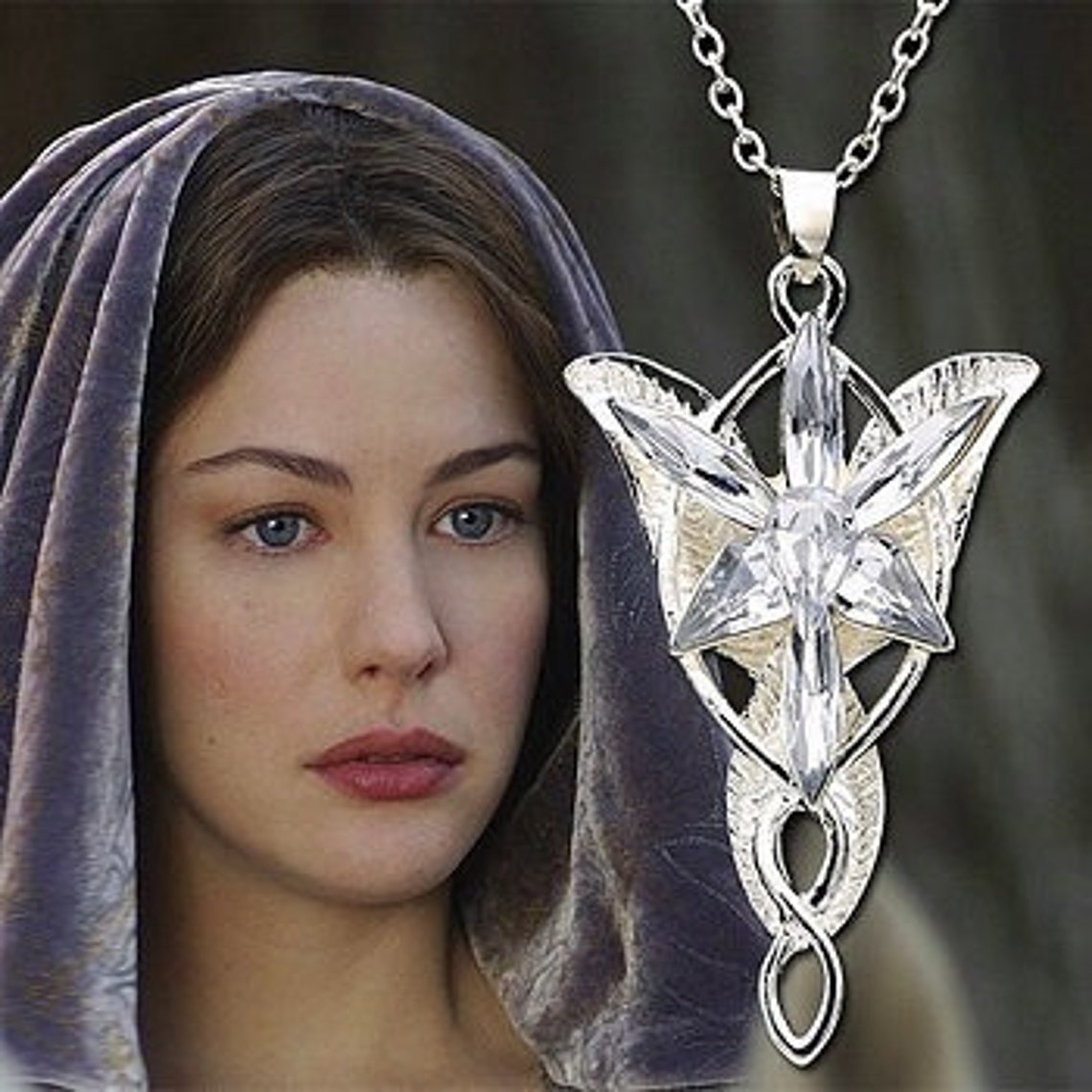Arwen Evenstar Evening Star Necklace The Lord of the Rings Etsy