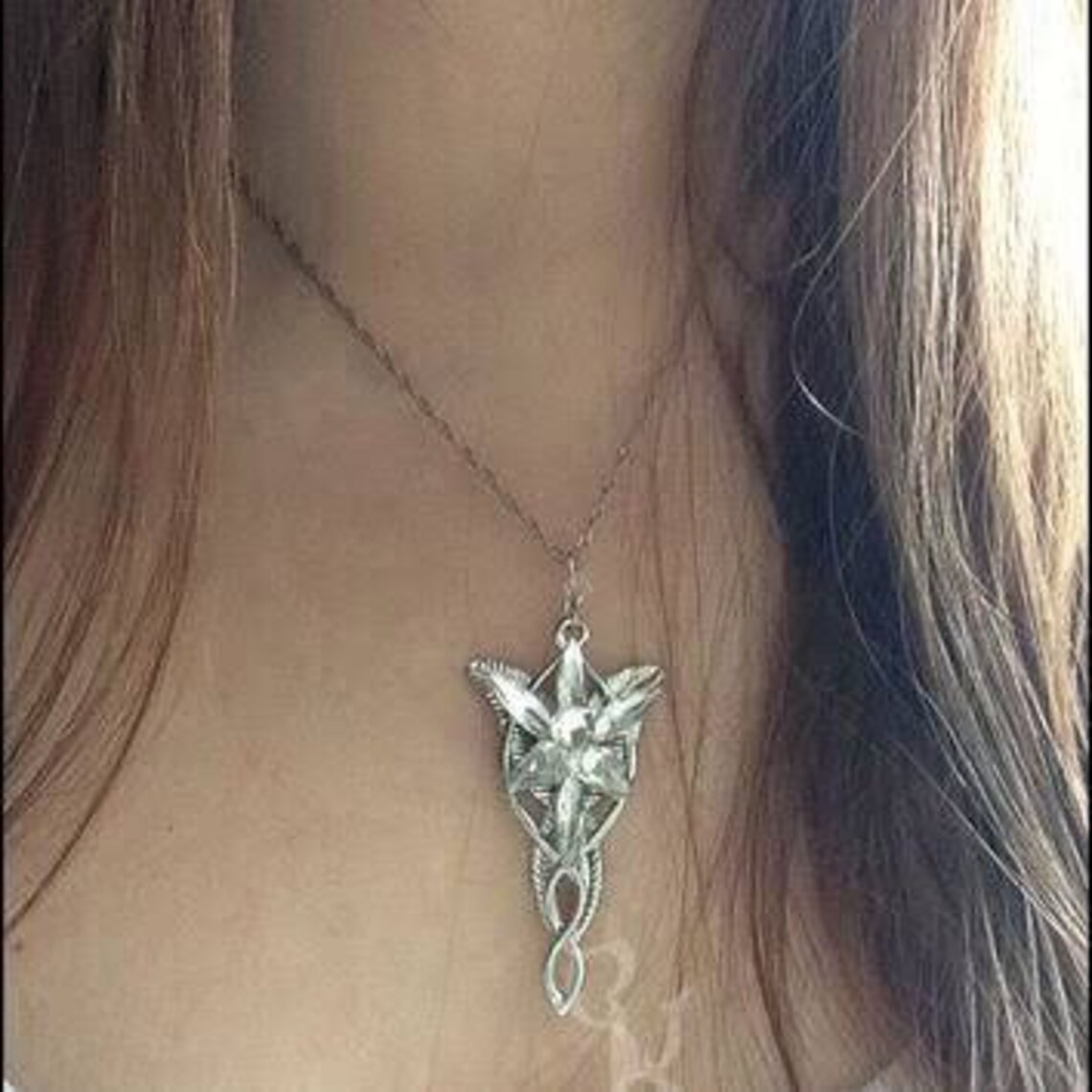 Arwen Evenstar Evening Star Necklace The Lord of the Rings Etsy