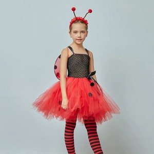 Primer regalo de cumpleaños, primer cumpleaños traje chica, ladybug  cumpleaños camisa, ladybug tutu, niñas primer cumpleaños traje, Halloween  cumpleaños chica -  España