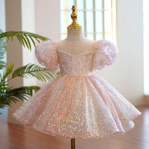 Glitter ruffle dress -  España