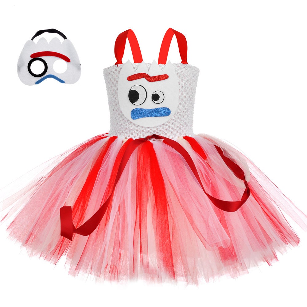 Forky Costume Toy Story 4 Child Boy Girl Disney Pixar Fork Spork Kid Fancy  dress