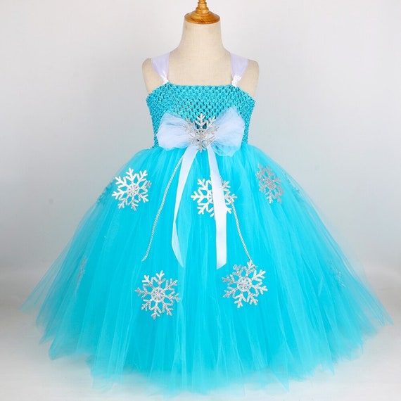 Déguisement Princesse des Glaces Fille - Taille au Choix - Jour de Fête -  Boutique Jour de fête