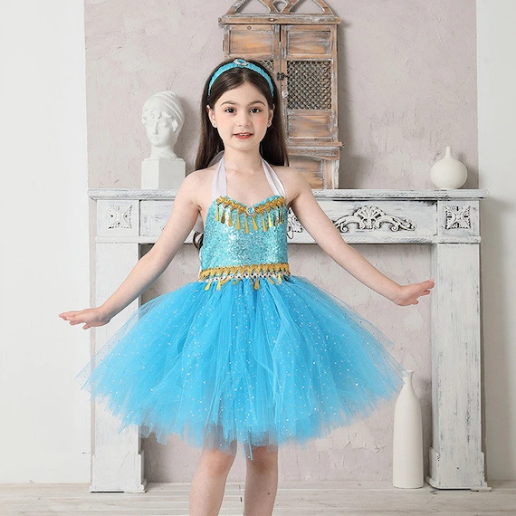 Robe Princesse Filles Robe Tulle Fête D'anniversaire Mariage - Temu Canada