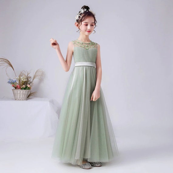 Kids top chiffon dress