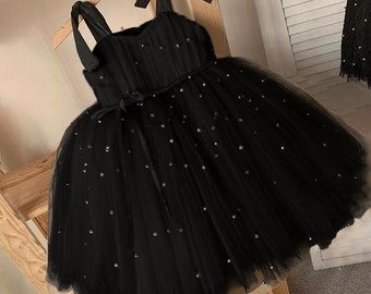 baby girl black dress