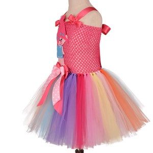 Girls Trolls Handmade Tutu Dress Princess Trolls Inspired Tutu Trolls ...