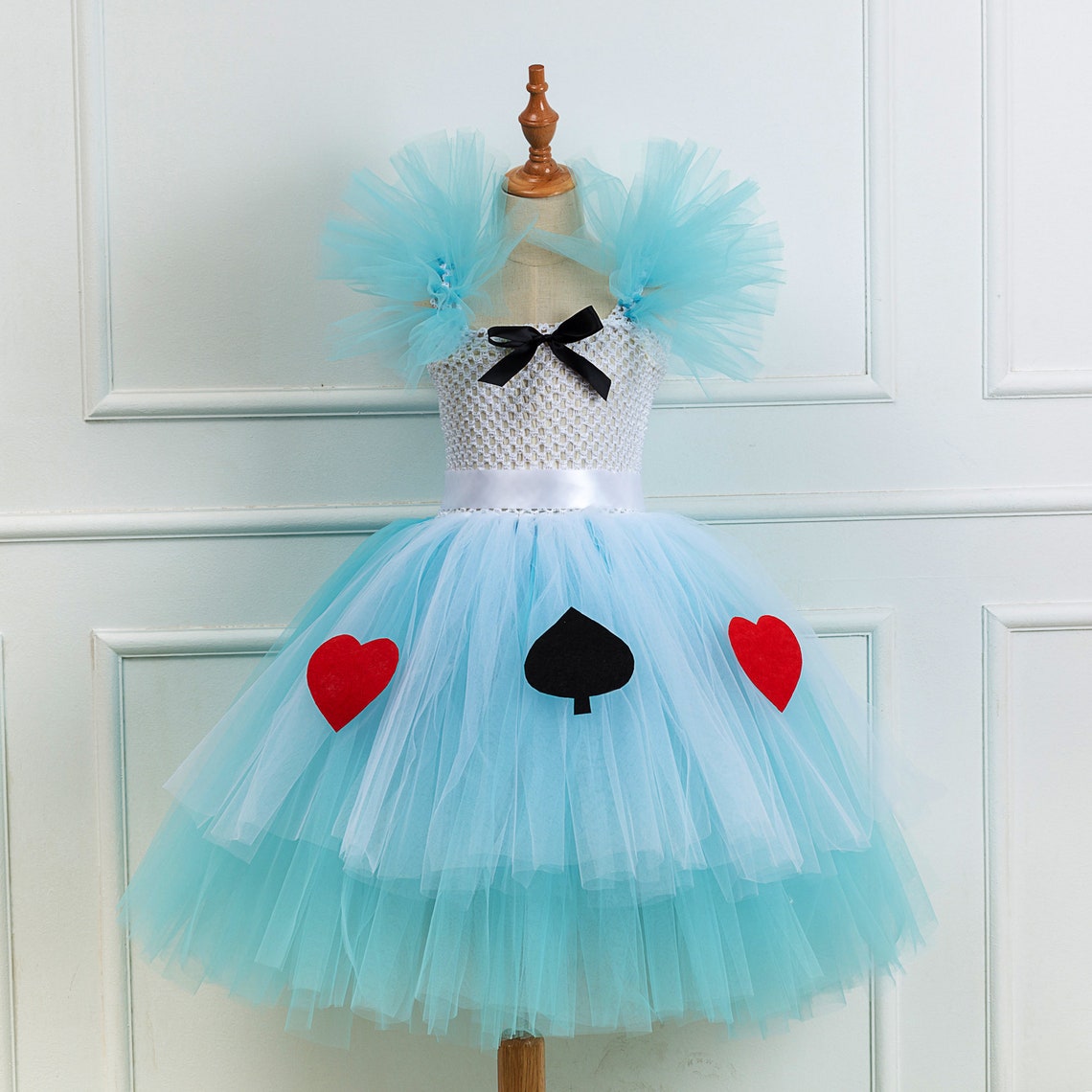 Girls Alice in Wonderland Tutu Dress Alice Costume Kids Etsy