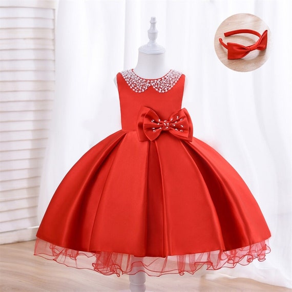Girls Formal Dress With Sequins Layed Tulle Puff Sleeves Fit - Temu