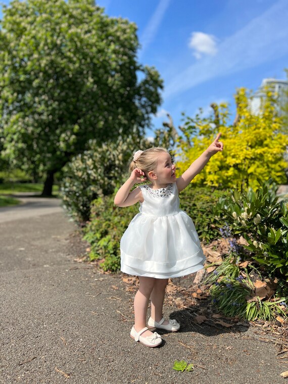 Robe formelle de petite fille 1 an robe de fête d'anniversaire