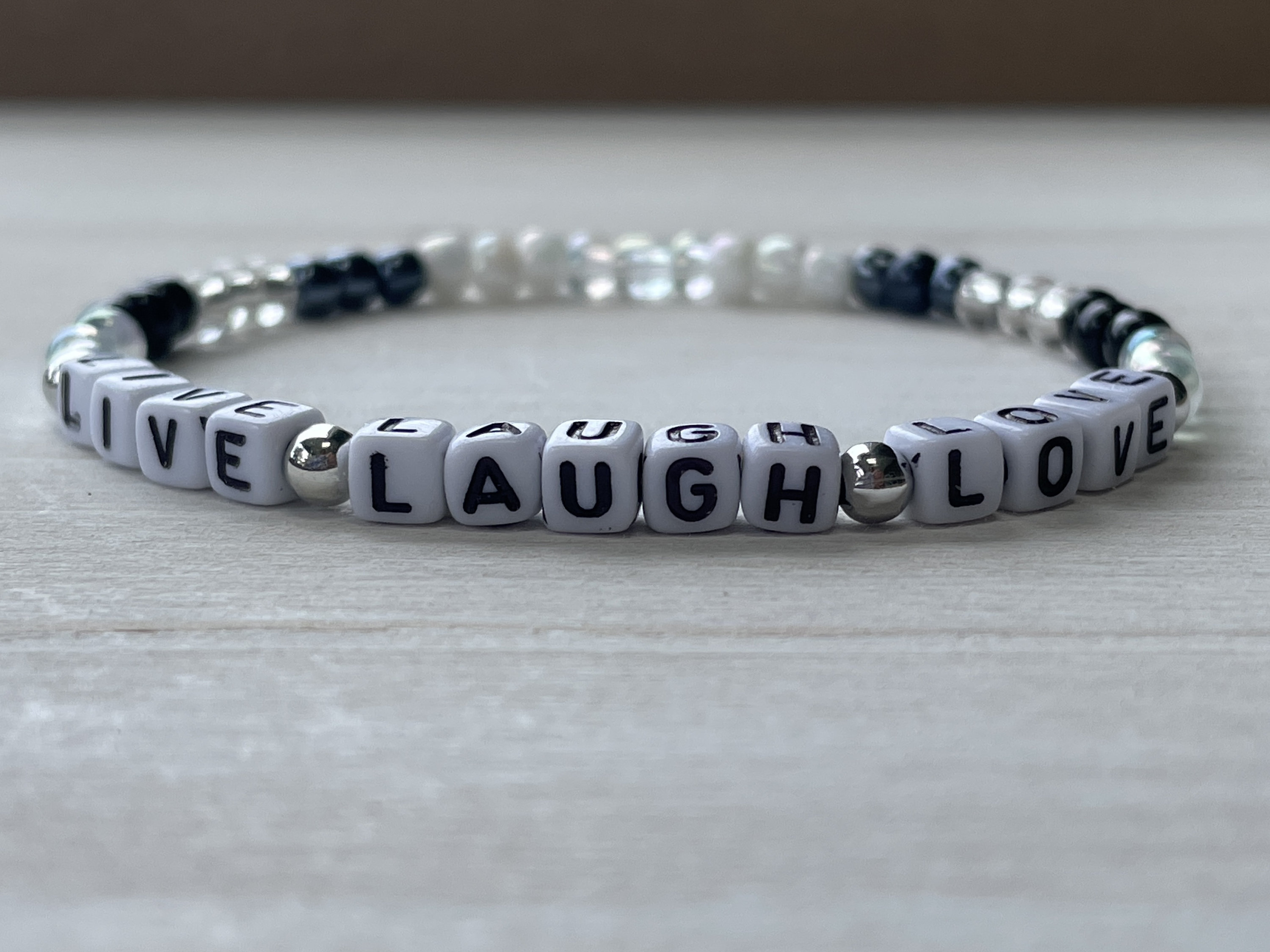 Live Laugh Love Bracelet - Etsy Live Laugh Love Bracelet - Etsy