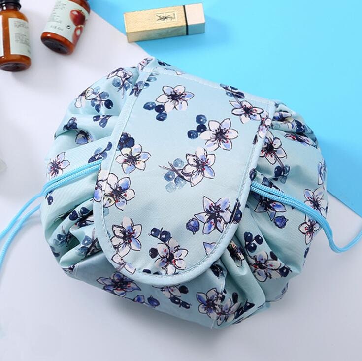 nylon and pearl cotton Multipurpose Cosmetic Bag for Women Travel Makeup  Pouch