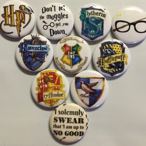 10pc  1&quot; flatbacks. Pinbacks, magnets.