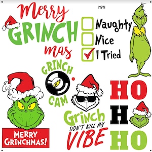 Christmas Grinch – Custom T&D