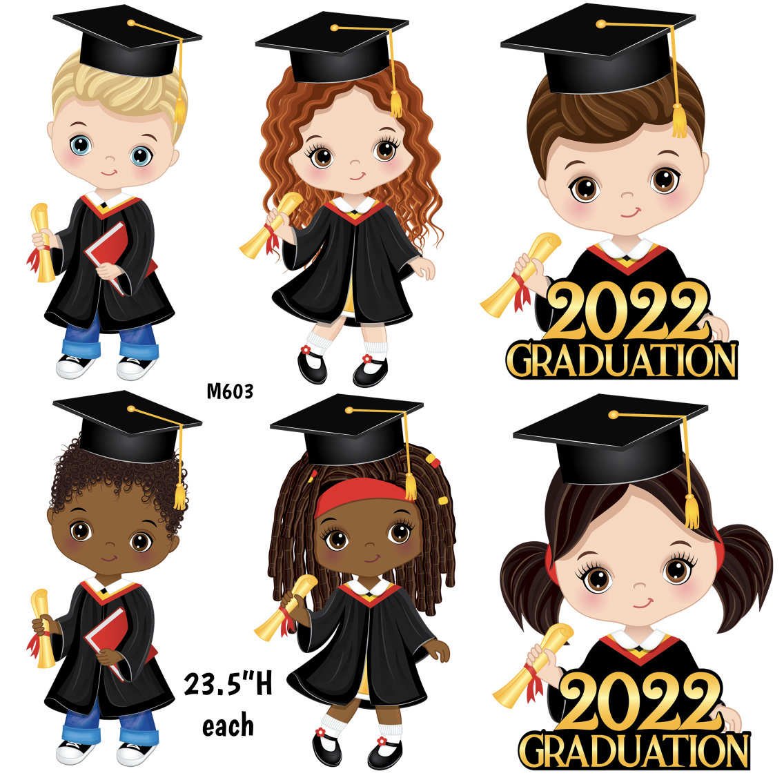 Felicidades Graduación Niños, Niños, Primaria, Tarjetas de Patio