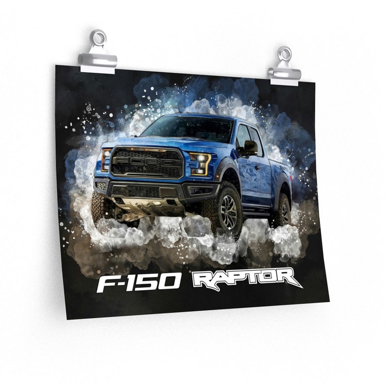 Raptor R Poster Ford F-150 Raptor Premium Poster I - Etsy