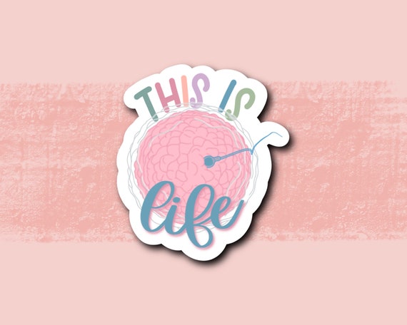 this is life' Sticker