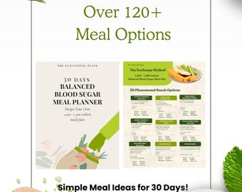 30 Day Balanced Blood Sugar Meal Plan