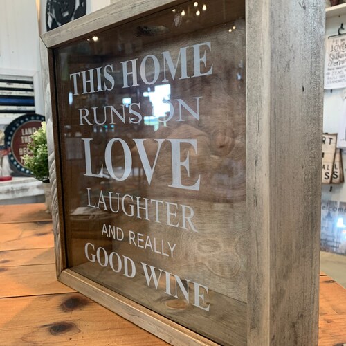 Personalized Wine Cork Shadow Box Letter Names Date Wedding Etsy