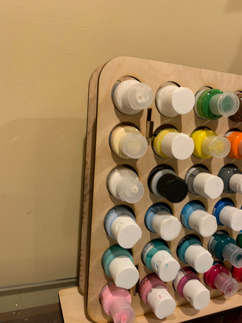 2oz Paint Bottle Holder Digital Download Etsy