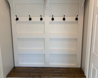 The Phoenix entryway bench | Hall tree | Coat rack | Mudroom locker