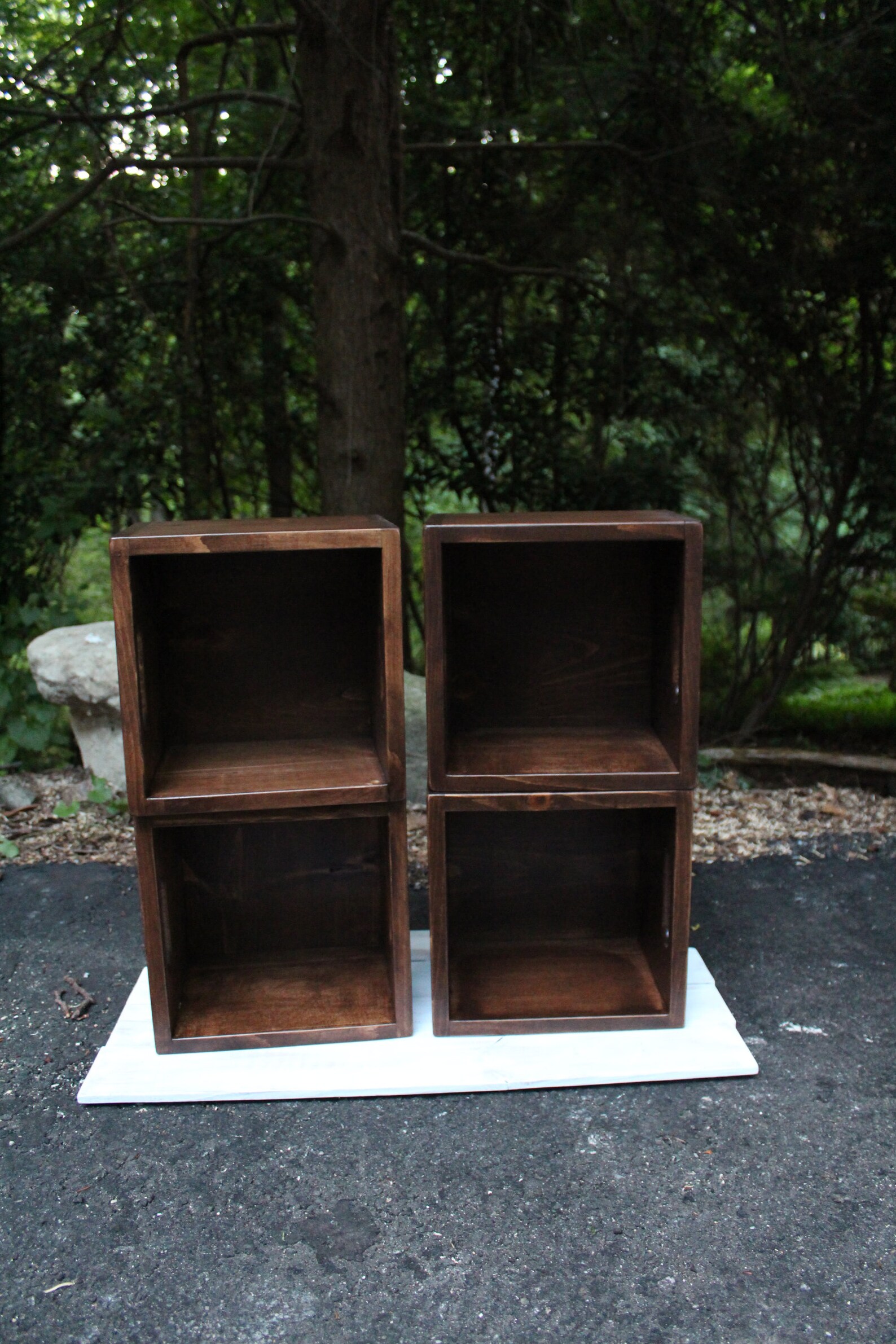 11x11x11 Solid Wood Cube Box Storage Box Etsy