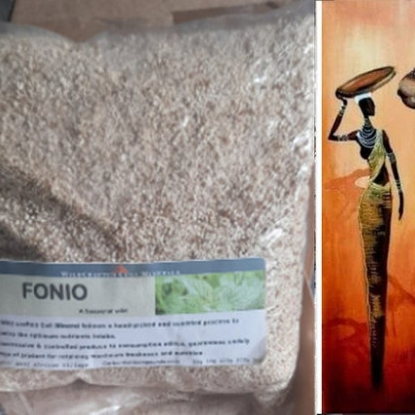 ANCIENT GRAINS - FONIO  (Country of Origin.  West Africa Forestry) Free Shipping