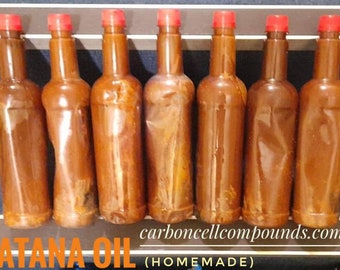 BATANA ÖL 26oz | Natürlich Selbstgemacht | (Origin. Ein Westafrika-Dorf 3000 BC) | KOSTENLOSER Versand Gilt